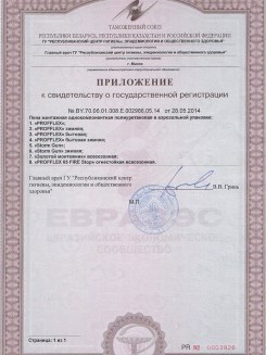 2015.03.25 Шелехов - Приложение к сертификату, Профили поливинилхлоридные системы Rehau.